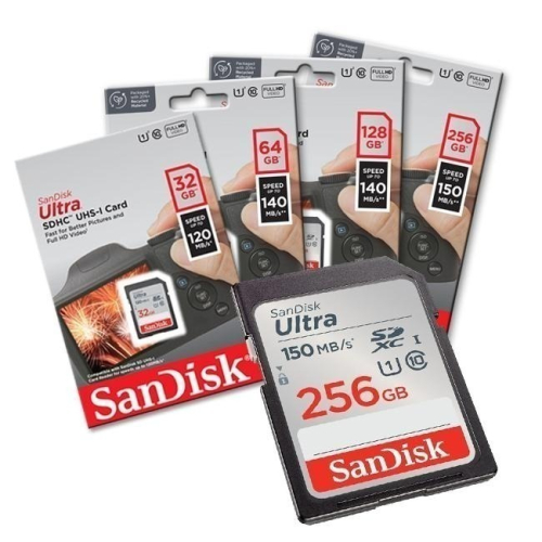 SanDisk Ultra C10 UHS-I 16G 32G 64G 128G 256G SD卡 相機記憶卡