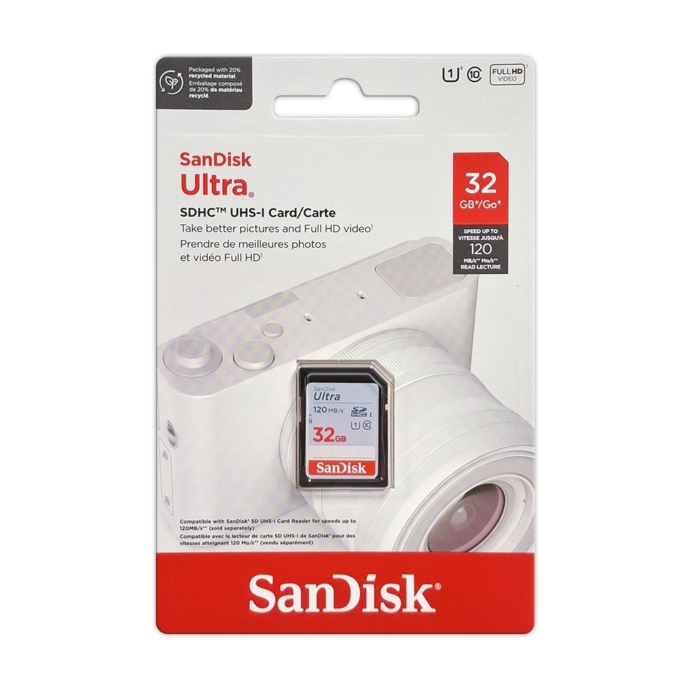 SanDisk Ultra C10 UHS-I 16G 32G 64G 128G 256G SD卡 相機記憶卡-細節圖5