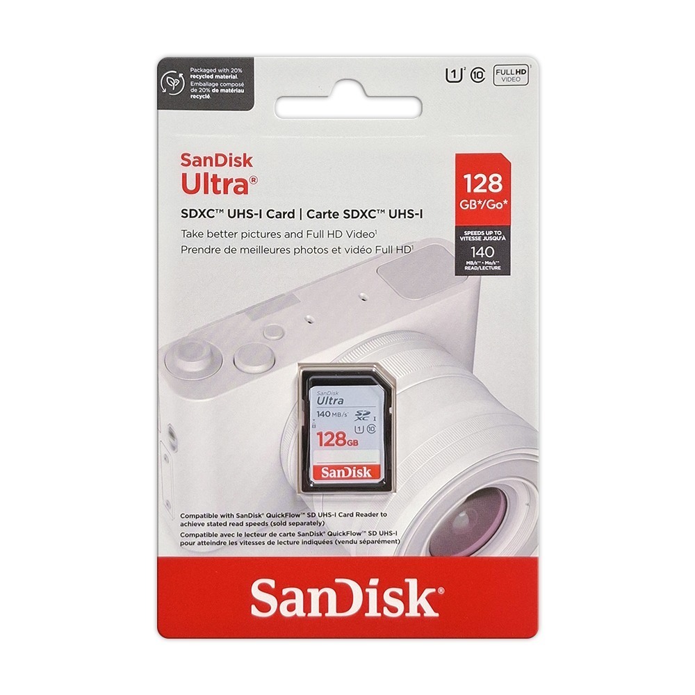 SanDisk Ultra C10 UHS-I 16G 32G 64G 128G 256G SD卡 相機記憶卡-細節圖7