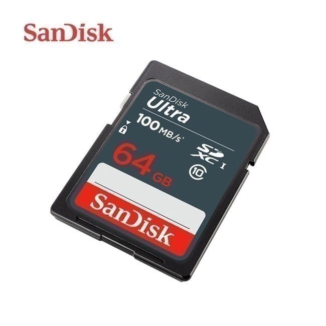 SanDisk Ultra 32G 64G SDHC SDXC C10 UHS-I 相機記憶卡 讀取100MB-細節圖4