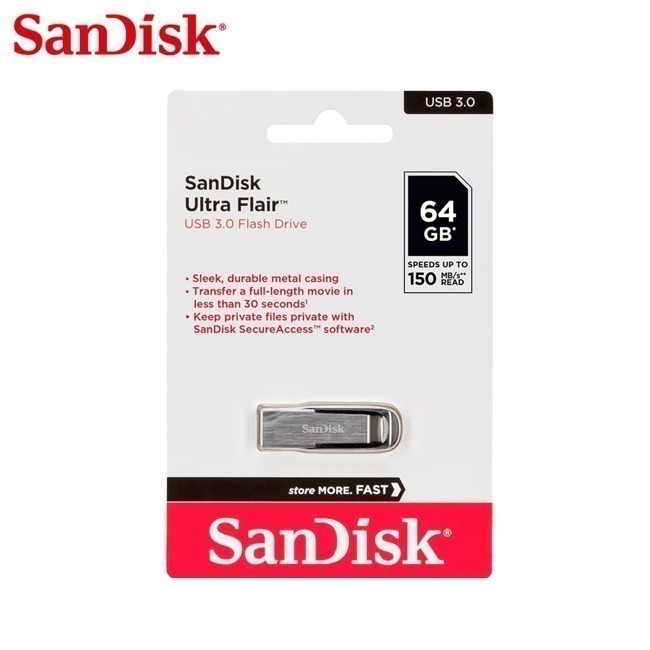 SanDisk CZ73 16G 32G 64G Ultra Flair USB 3.0 隨身碟 高達 150MB/s-細節圖6