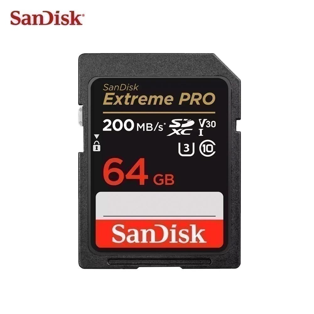 SanDisk Extreme PRO 32G 64G 專業攝影 相機記憶卡 V30 UHS-I U3 SD卡-細節圖2
