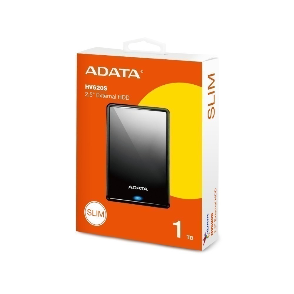 ADATA 威剛 HV620S 1TB USB 3.2 2.5吋 輕巧防刮 行動硬碟 黑色/白色 外接硬碟-細節圖5