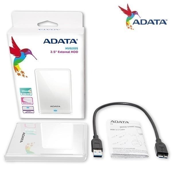 ADATA 威剛 HV620S 1TB USB 3.2 2.5吋 輕巧防刮 行動硬碟 黑色/白色 外接硬碟-細節圖6