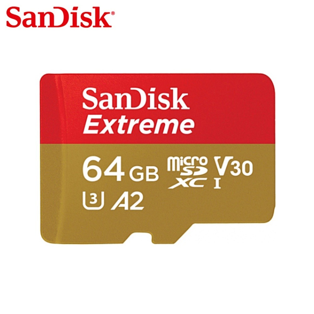 SanDisk Extreme A2 32G 64GmicroSD 記憶卡 Gopro 安卓適用-細節圖3