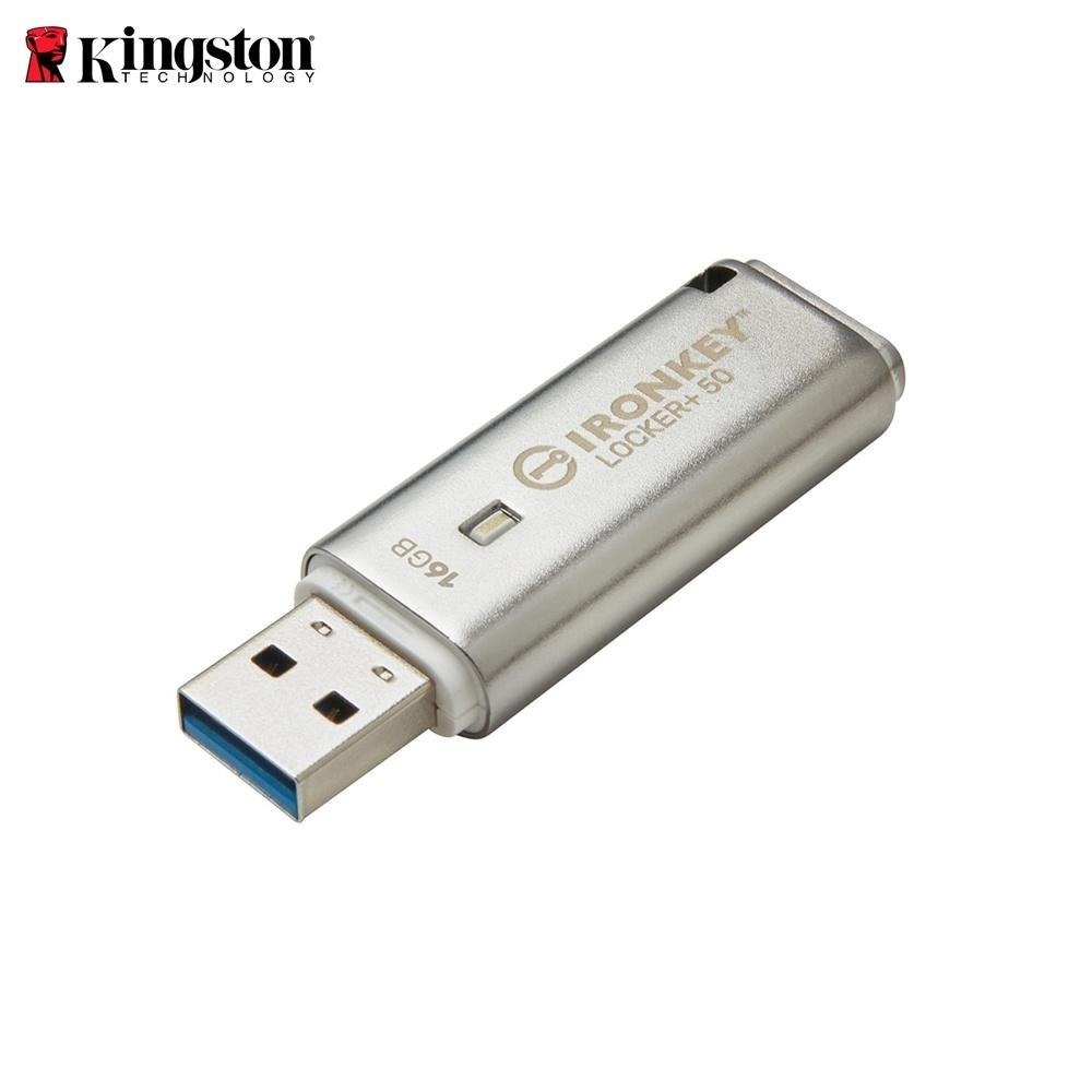 金士頓 IronKey Locker+ 50 16G 32G 64G 128G 256G USB 加密 隨身碟 公司貨-細節圖3