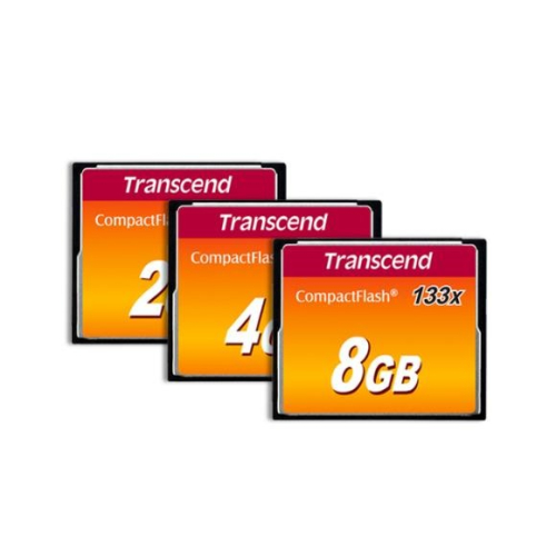 創見 Transcend CF卡 2GB 4GB 8GB 133X Compact Flash 記憶卡 MLC顆粒