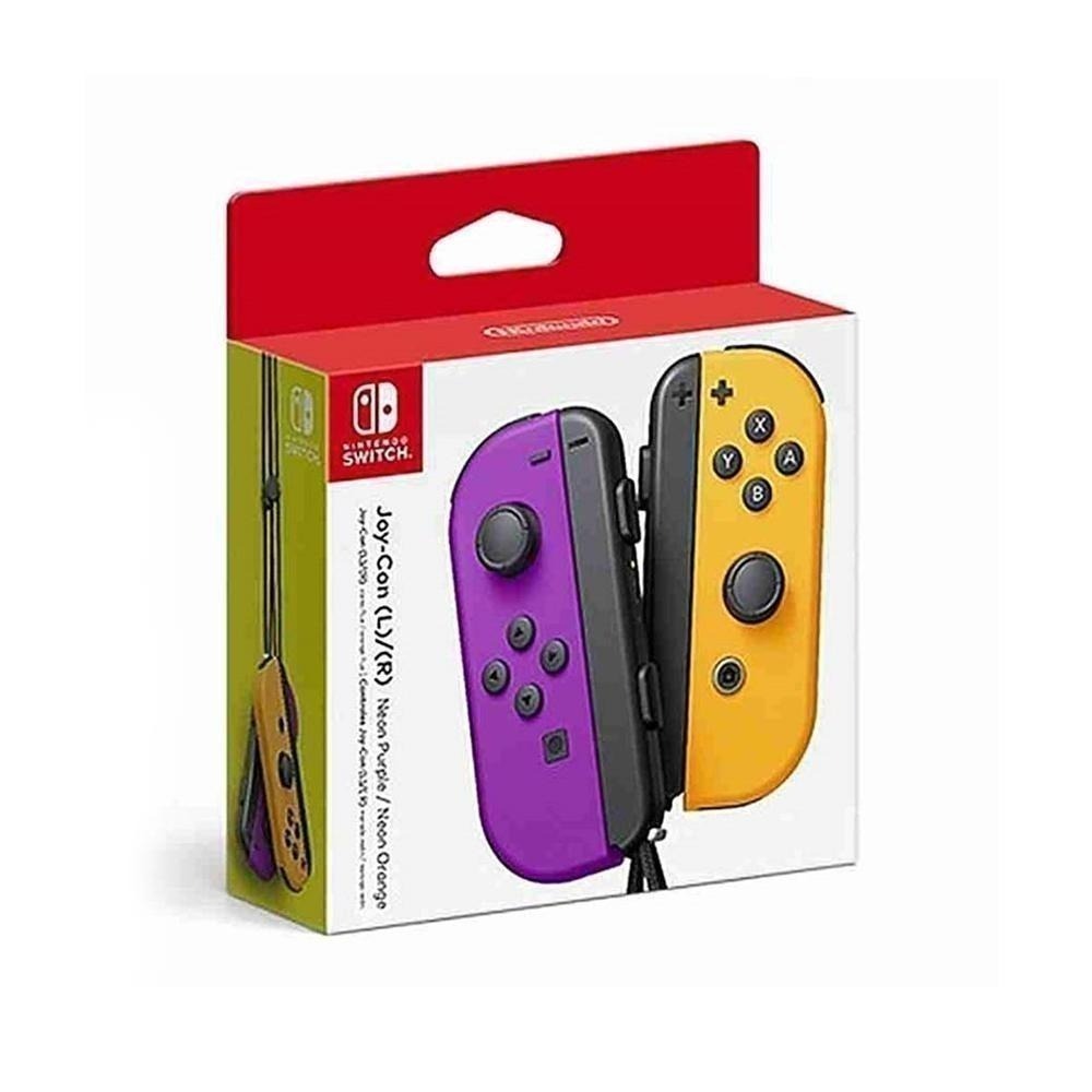 現貨 NS Switch Joy-Con 控制器 手把 紫橘配色 台灣代理商公司貨 (NS-Joy-Con-PO)-細節圖2