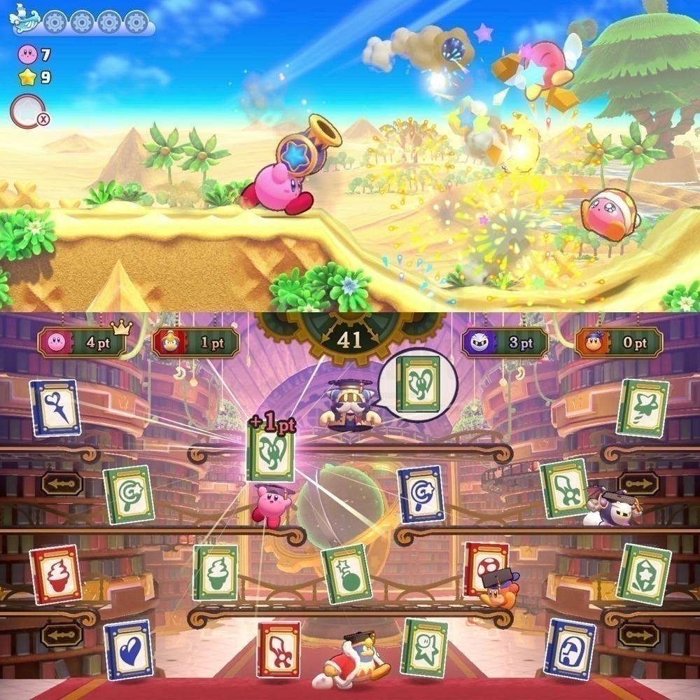 【現貨】任天堂 NS Switch 星之卡比 Wii 豪華版 中文版 遊戲片 公司貨 (NS-KirbyWii)-細節圖2