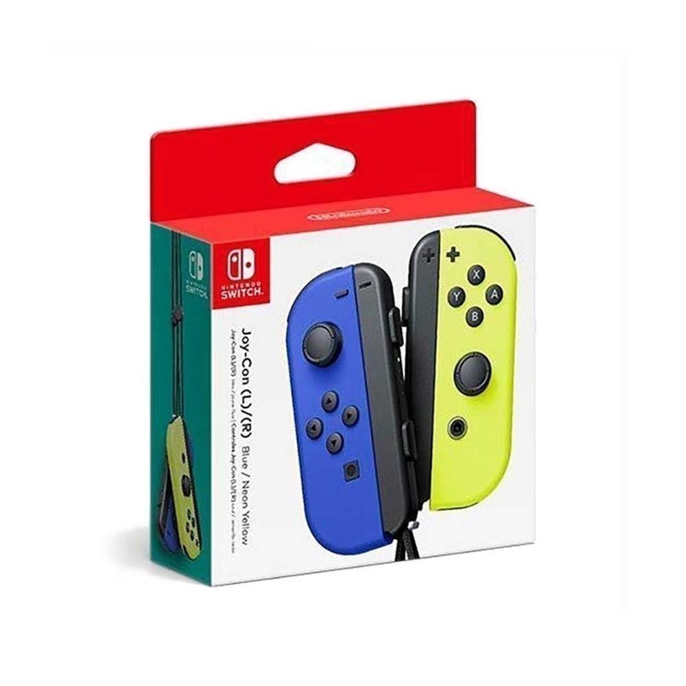 現貨 NS Switch Joy-Con 控制器 手把 藍黃配色 台灣代理商公司貨 (NS-Joy-Con-BY)-細節圖2