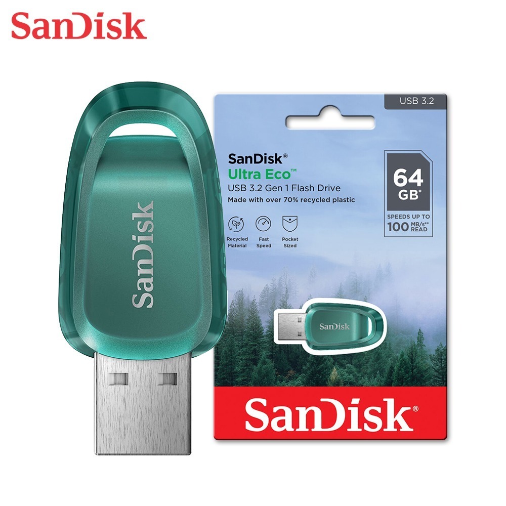 SanDisk Ultra Eco CZ96 64G 128G 256G 512G USB 3.2 隨身碟-細節圖2