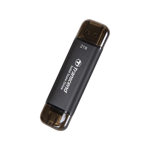 創見 ESD310 256G 512G 1TB 2TB SSD 高速 行動固態硬碟 USB 3.1 Type-C 黑色