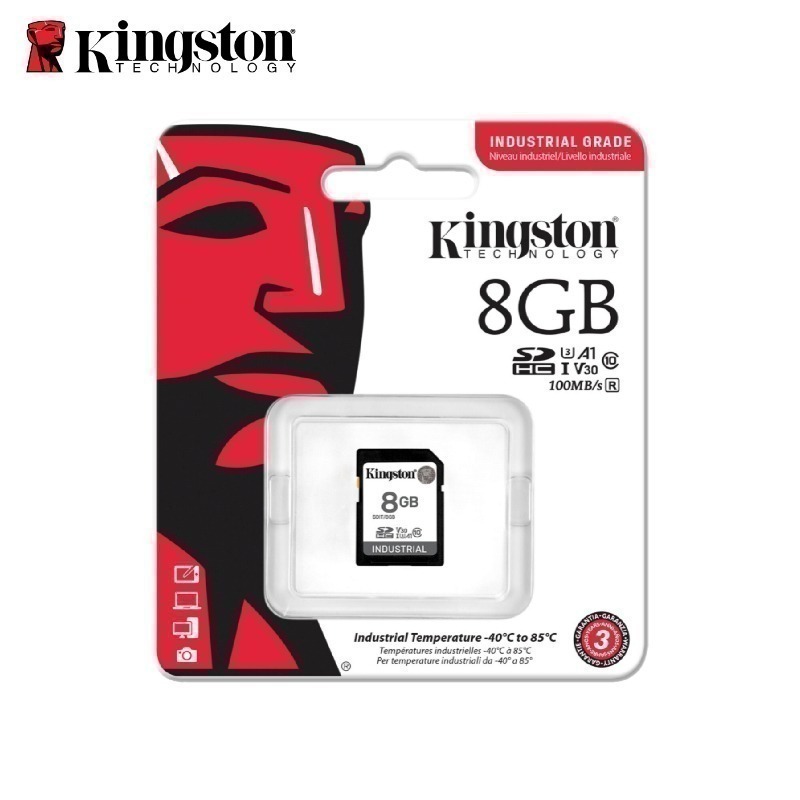 金士頓 Industrial 工業級 記憶卡 8G 16G 32G 64G SDHC SDXC 高耐用 U3 V30-細節圖2