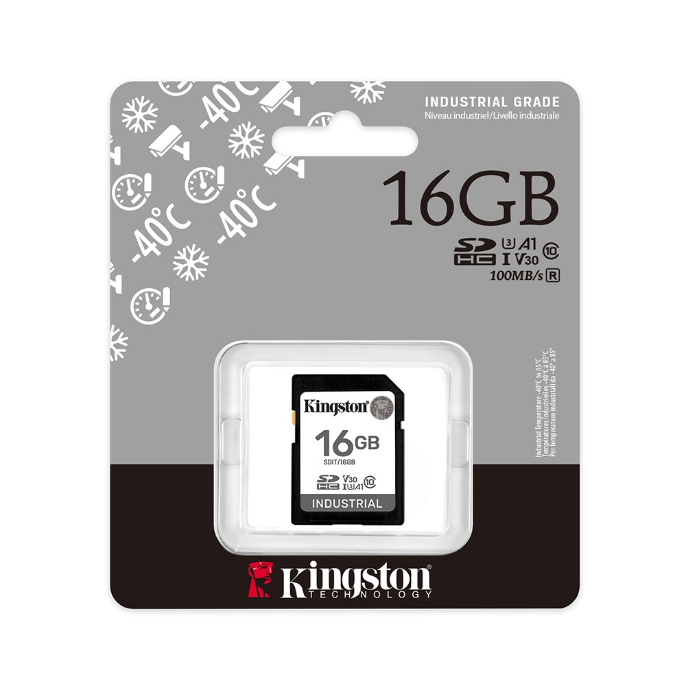 金士頓 Industrial 工業級 記憶卡 8G 16G 32G 64G SDHC SDXC 高耐用 U3 V30-細節圖3