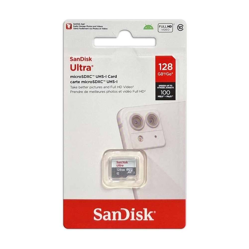 SanDisk ULTRA 128G 256G 512G microSD UHS-I 記憶卡 100MB/s-細節圖5