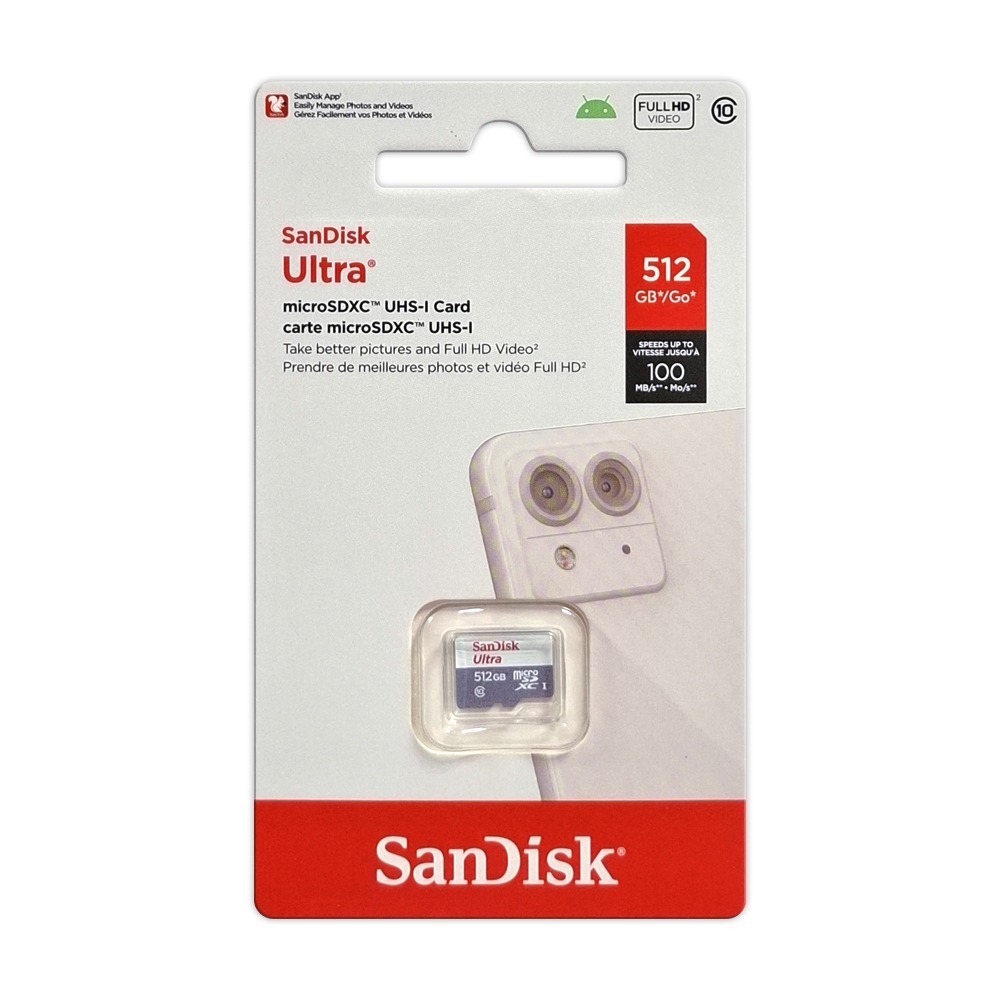 SanDisk ULTRA 128G 256G 512G microSD UHS-I 記憶卡 100MB/s-細節圖7