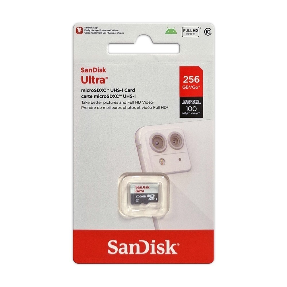 SanDisk ULTRA 128G 256G 512G microSD UHS-I 記憶卡 100MB/s-細節圖6