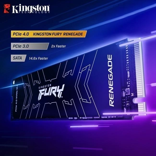 Kingston 金士頓 FURY Renegade 2TB 4TB PCIe4.0 NVMe M.2 SSD 固態硬碟-細節圖5