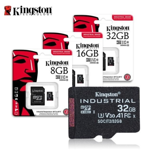 金士頓 INDUSTRIAL 8G 16G 32G 64G microSD U3 V30 工業級 高耐用 記憶卡