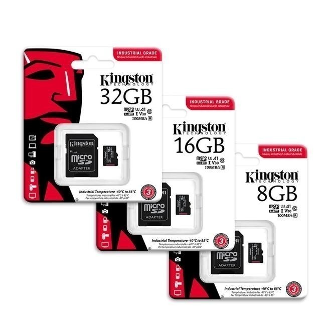 金士頓 INDUSTRIAL 8G 16G 32G 64G microSD U3 V30 工業級 高耐用 記憶卡-細節圖2