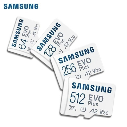 三星 SAMSUNG 64G 128G 256G 512G EVO Plus microSD U3 UHS-I 記憶卡