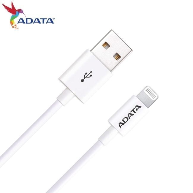 ADATA 威剛 Lightning 2.4A 快充 傳輸線 MFI認證 PVC線 100CM APPLE線 蘋果線-細節圖2