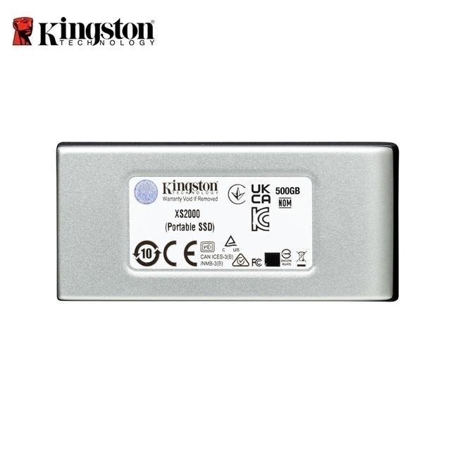 金士頓 Kingston XS2000 500G 1TB 2TB 4TB 外接式 高速 行動固態硬碟 SSD-細節圖4