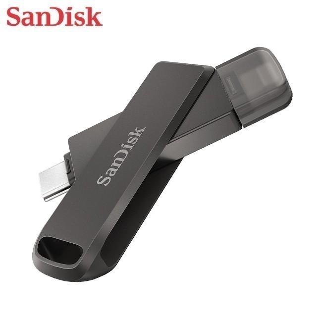 SanDisk iXpand Luxe 64G 128G 256G 蘋果 / 安卓 Type-C OTG 旋轉 隨身碟-細節圖5