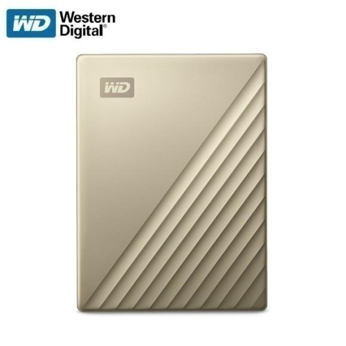 送原廠硬殼包 WD My Passport Ultra 2TB 4TB 2.5吋 Type-C 外接式 行動硬碟 霧面金