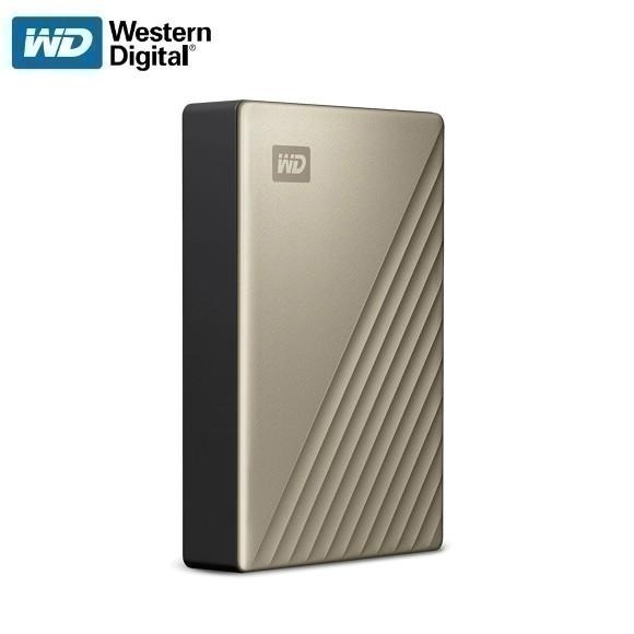 送原廠硬殼包 WD My Passport Ultra 2TB 4TB 2.5吋 Type-C 外接式 行動硬碟 霧面金-細節圖5