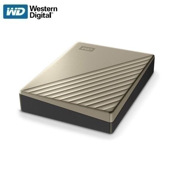 送原廠硬殼包 WD My Passport Ultra 2TB 4TB 2.5吋 Type-C 外接式 行動硬碟 霧面金-細節圖6