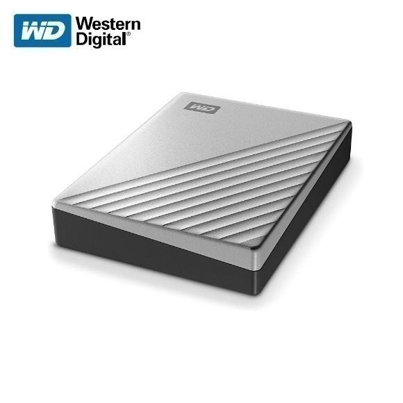 送原廠硬殼包 WD My Passport Ultra 1TB 2TB 4TB 2.5吋 Type-C 行動硬碟 炫光銀-細節圖6