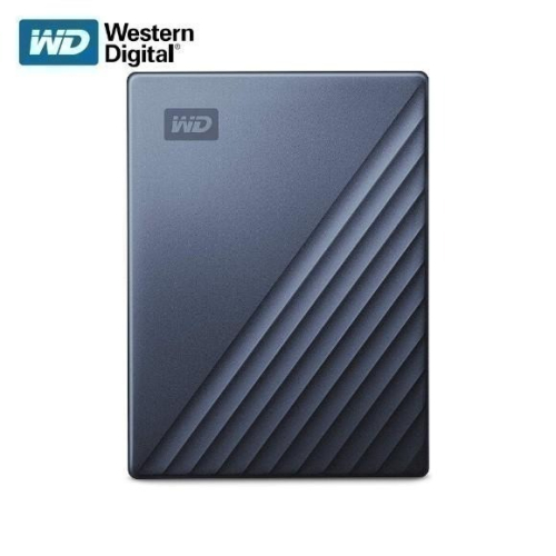 送硬殼包 WD My Passport Ultra 2TB 4TB 5TB 6TB 2.5吋 Type-C 行動硬碟 藍