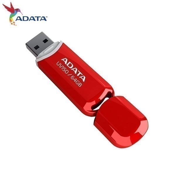 ADATA 威剛 UV150 紅色 32G 64G USB 3.2 高速 隨身碟 原廠公司貨-細節圖5