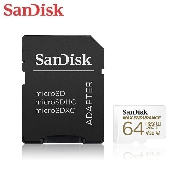 SanDisk 32G 64G 128G 256G MAX ENDURANCE 監控設備 高耐用 記憶卡 U3 V30-細節圖7