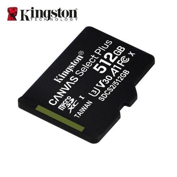 金士頓 512G CANVAS Select Plus microSD 100MB/s 記憶卡 TF 小卡-細節圖3