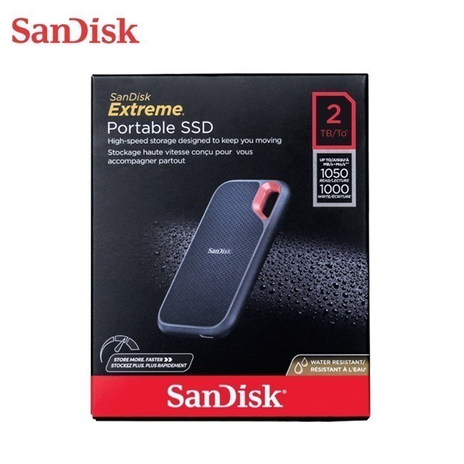 SanDisk Extreme E61 V2 1TB 2TB 4TB 8TB 外接 Type-C 行動固態硬碟 SSD-規格圖9