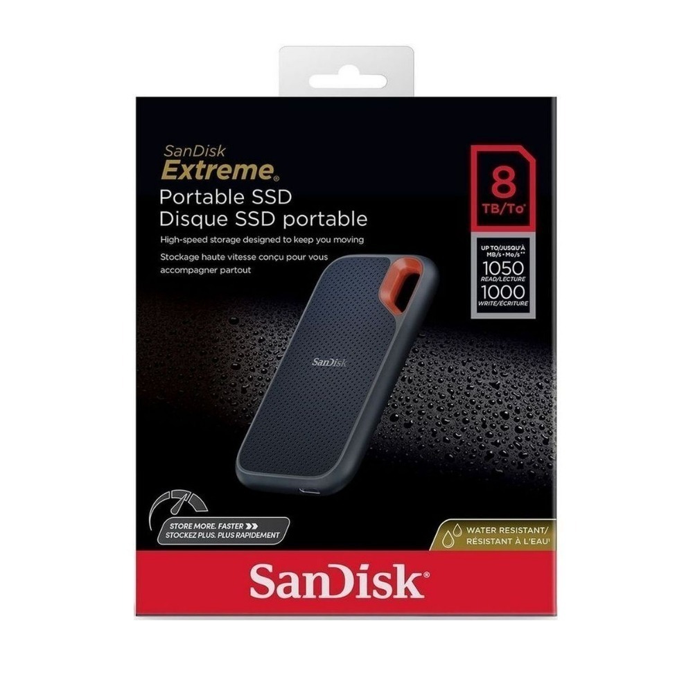 SanDisk Extreme E61 V2 1TB 2TB 4TB 8TB 外接 Type-C 行動固態硬碟 SSD-規格圖9