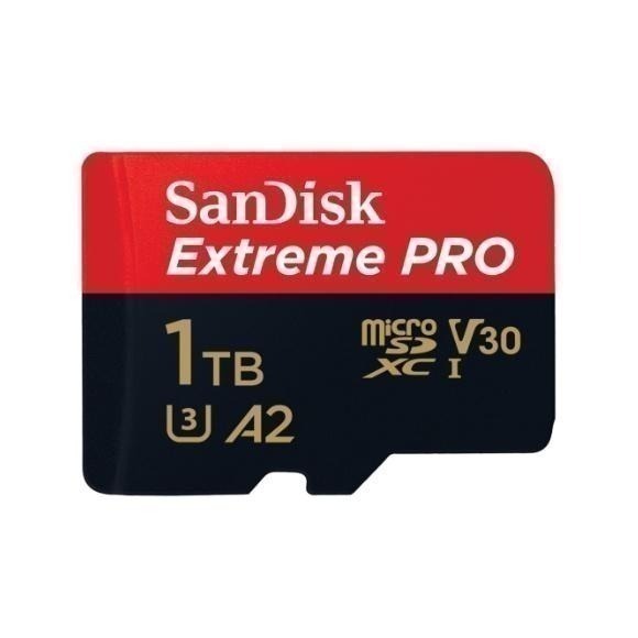 SanDisk 1TB Extreme PRO A2 V30 microSD 記憶卡 U3 高速200MB-細節圖2