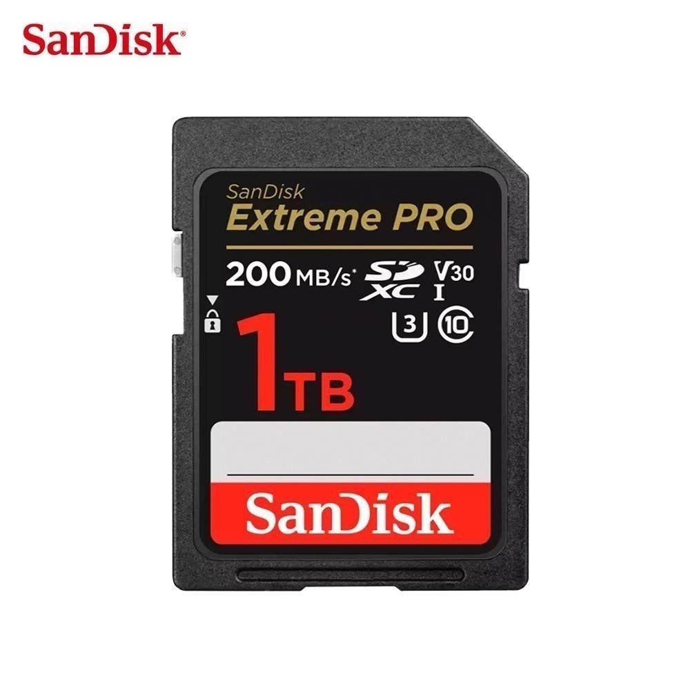 SanDisk 1TB V30 Extreme PRO SDXC UHS-I U3 200MB 專業攝影 高速 記憶卡-細節圖2