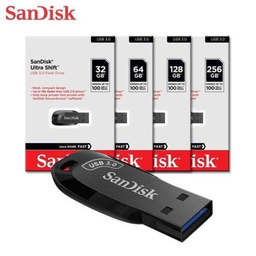 SanDisk Ultra Shift 32G 64G 128G 256G USB 3.0 高速 隨身碟 CZ410