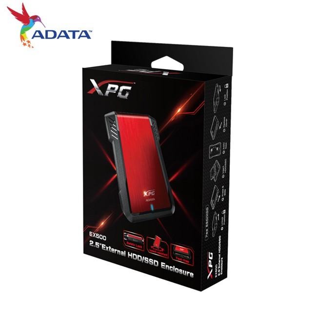 ADATA 威剛 XPG EX500 USB3.1 2.5吋 硬碟外接盒 免工具簡易拆裝  外接硬碟-細節圖4