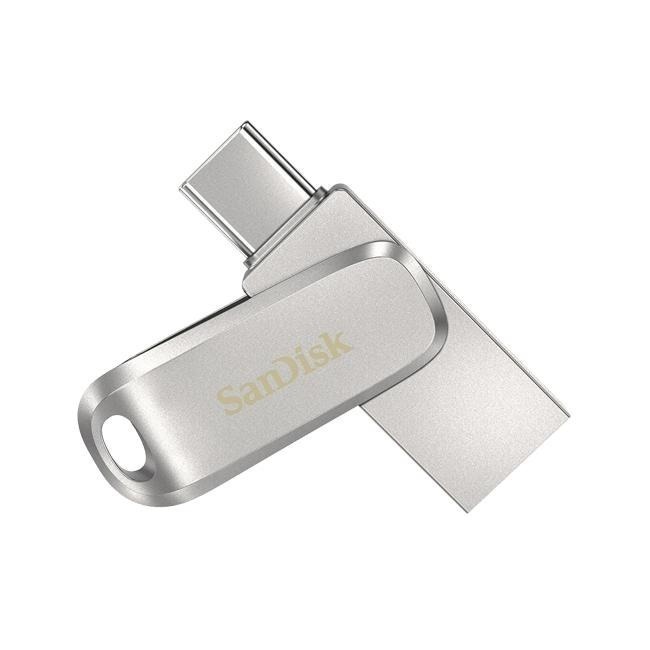 SanDisk Ultra Luxe 256G 512G 1TB USB Type-C OTG 雙用 隨身碟 金屬造型-細節圖2