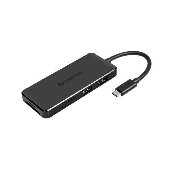 創見 Transcend HUB5C 最新款六合一集線器 大小卡雙卡槽 USB Type-C USB 3.1 原廠公司貨-細節圖2