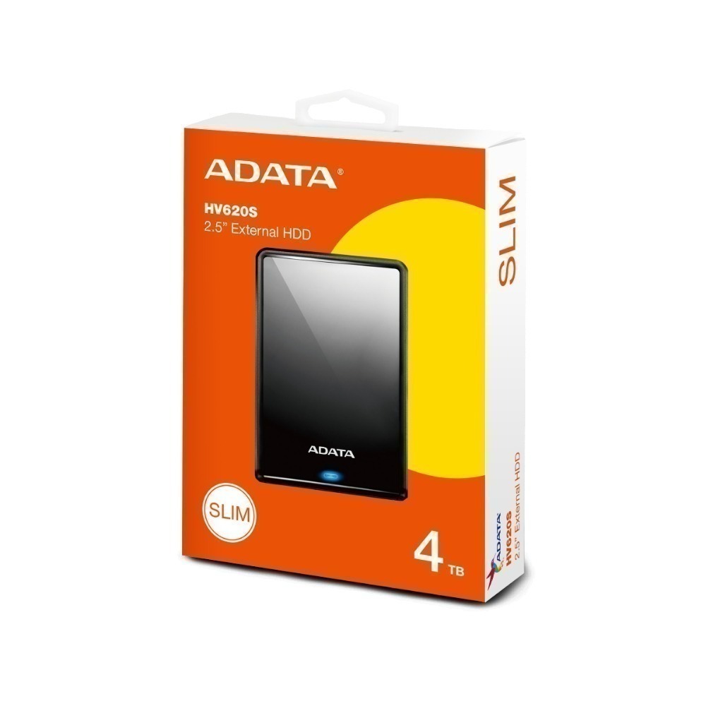 ADATA威剛 HV620S 4TB USB 3.2 2.5吋 輕巧防刮 行動硬碟 外接硬碟-細節圖5
