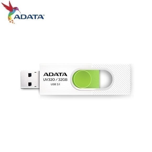 ADATA 威剛 UV320 時尚黑 亮麗白 32G 64G 128G USB 3.2 高速 隨身碟 原廠公司貨-細節圖5