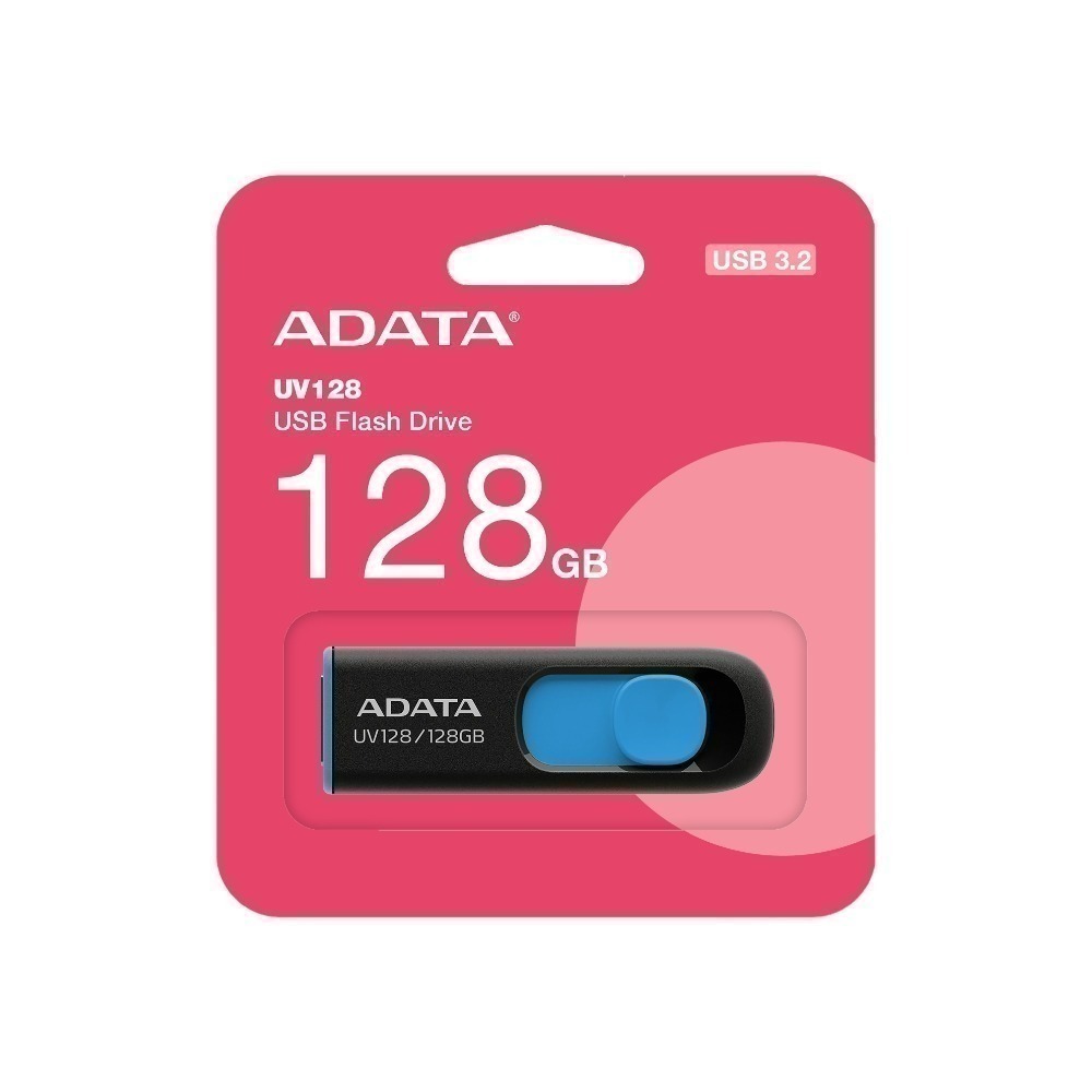 ADATA 威剛 UV128 32G 64G 128G 256G USB 3.2 藍色 高速 隨身碟 原廠公司貨-細節圖5