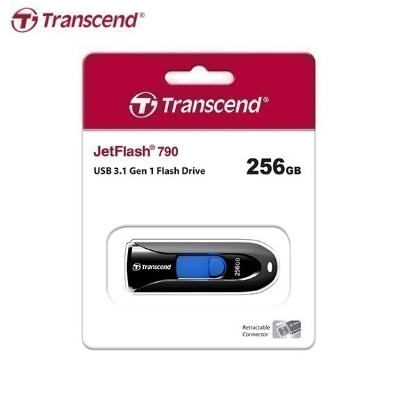 Transcend 創見 JetFlash790 64G 128G 256G USB 3.1 隨身碟 JF790-細節圖4