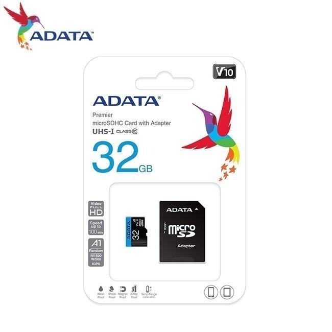威剛 ADATA 32G 64G microSD UHS-I C10 U1 記憶卡 附轉卡-細節圖6