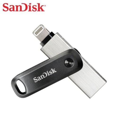SanDisk iXpand Go OTG 儲存裝置 64G 128G 256G 旋轉 隨身碟 iPhone 適用